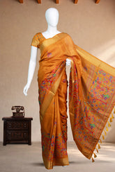 Golden Yellow Dola Silk