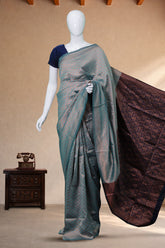 Ice Blue Semi-Banaras