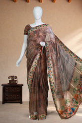 Royal Pink Tissue Organza