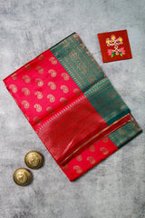 Royal Pink Banarasi Art Silk