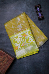 Mehendi Green Cotton Blend