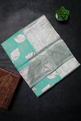 Turquoise Blue Fancy Cotton