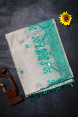 Mint Green Kota Cotton