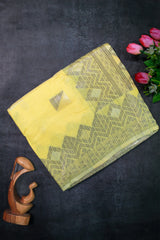 Yellow Kota Cotton