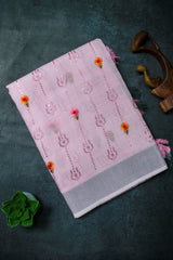 Baby Pink Linen Cotton