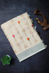 Pale Yellow Linen Cotton