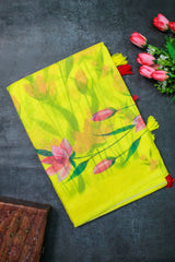 Yellow Linen Cotton