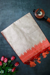 Chilli Red Tissue Silk