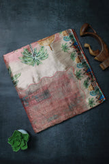 Royal Pink Tissue Organza