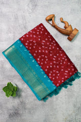 Wine Pink Dola Silk