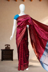 Purple Banarasi Art Silk