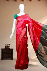 Royal Pink Banarasi Art Silk