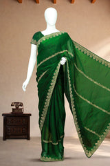 Bottle Green Space Silk