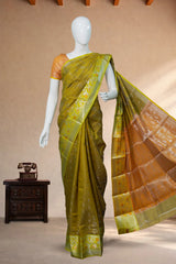 Mehendi Green Cotton Blend