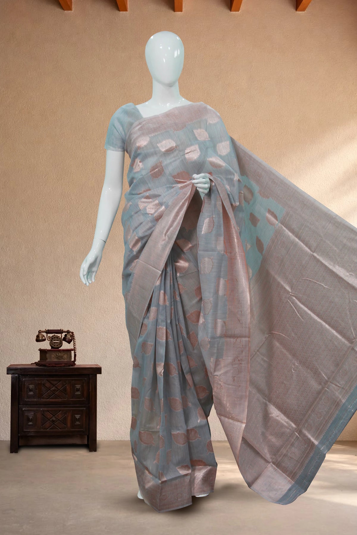 Grey Fancy Cotton