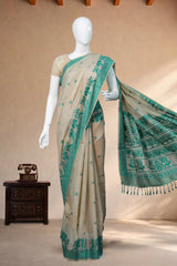 Mint Green Kota Cotton