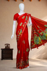 Red Kota Cotton