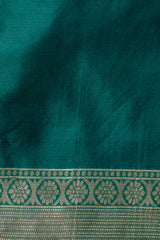 Celadon Green Semi-banarasi