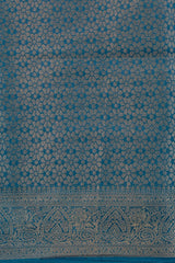 Ocean Blue Chiffon