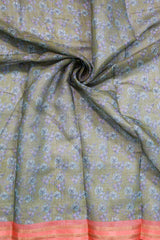 Olive Green Kota Tussar