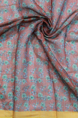 Rust Brown Kota Tussar
