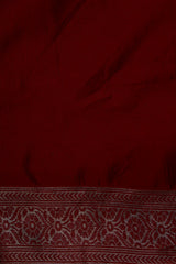 Light Terracotta Red Semi-Banaras