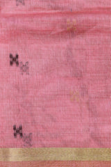 Baby Pink Mul-Chanderi