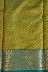 Mehendi Green Semi-Patola