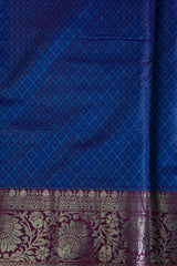 Peacock Blue Semi-Patola