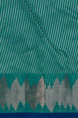 Turquoise Blue Tissue Silk