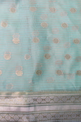 Light Green Tissue-Banarasi