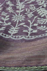 Lavender Tissue -Chikankari