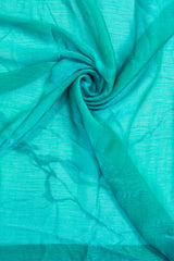 Big Butta Turquoise Blue Space Silk