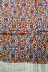 Purple Tussar Silk
