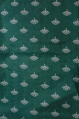 Green Viscose Chanderi
