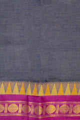 Pink Pure Cotton Saree (Without Blouse)