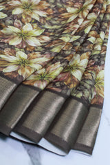 Mehendi Green Chiffon