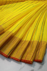 Yellow Ikkat Handloom