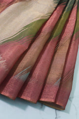 Dusky Pink Jute Silk