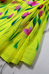Yellow Linen Cotton