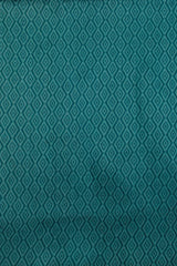 Peacock Blue Matka Silk