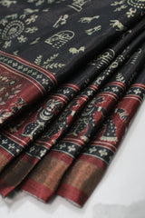 Black Pochampally Warli