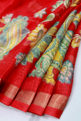 Red Kota Cotton