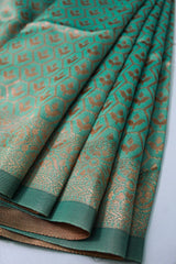 Seafoam Semi-Banaras