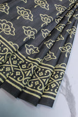 Salted Grey Viscose Chanderi