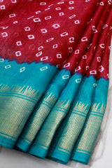 Wine Pink Dola Silk