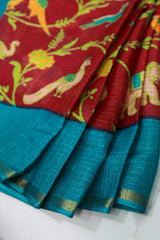 Wine Pink Kota Cotton