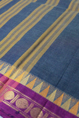 Pink Pure Cotton Saree (Without Blouse)