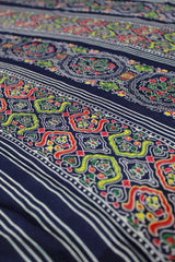 Teal Blue Art Silk