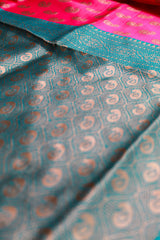 Royal Pink Banarasi Art Silk